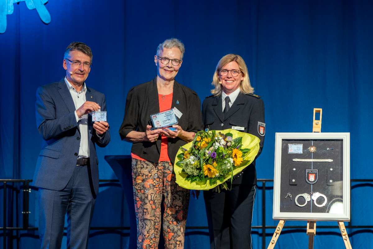 Kristina Erichsen-Kruse neue Ehrenkommissarin der Polizei Hamburg 1 Kristina Erichsen-Kruse neue Ehrenkommissarin der Polizei Hamburg