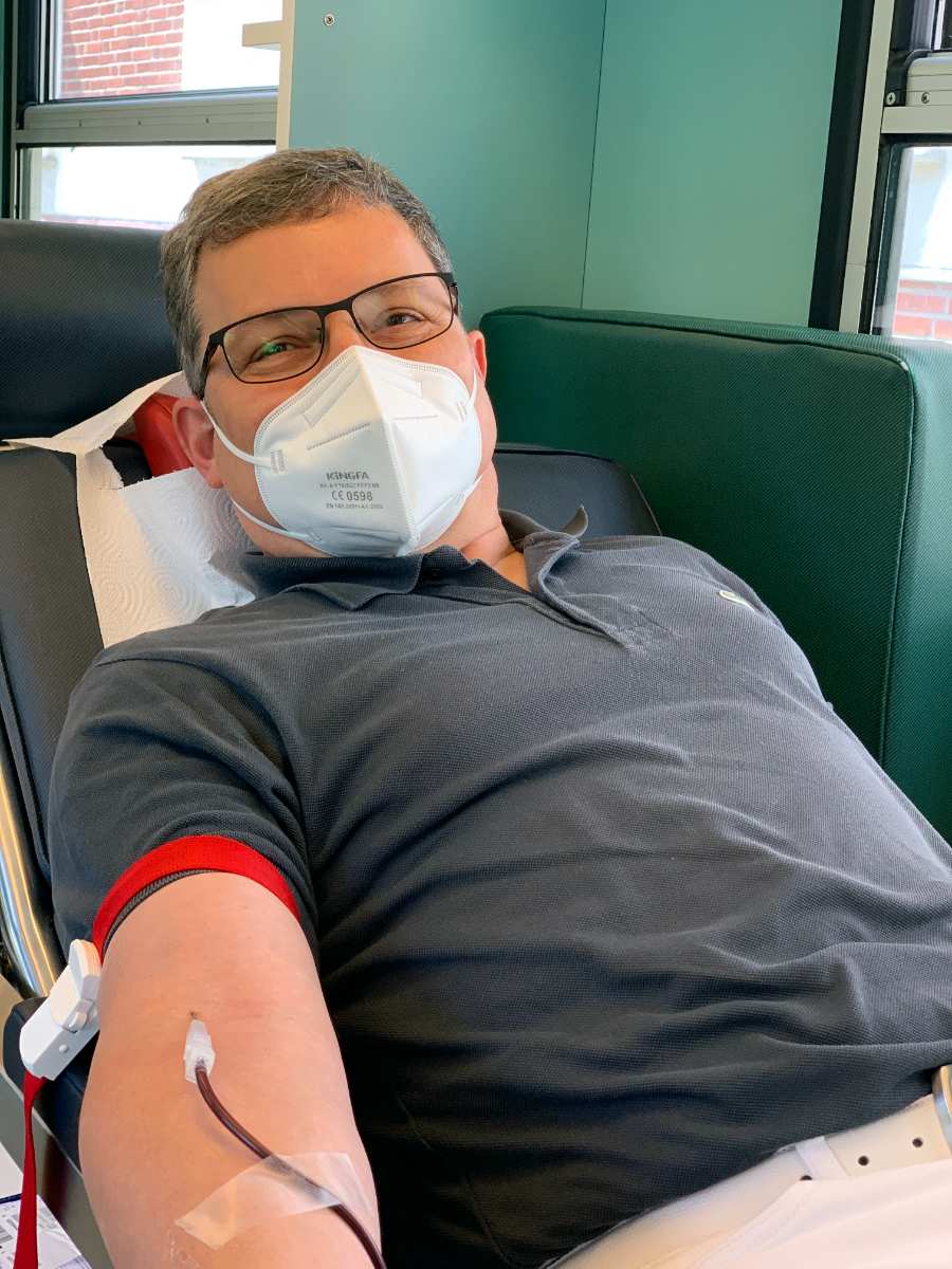 Mit gutem Beispiel voran: Mitarbeiter der Elbe Kliniken spenden Blut 1 Mit gutem Beispiel voran: Mitarbeiter der Elbe Kliniken spenden Blut