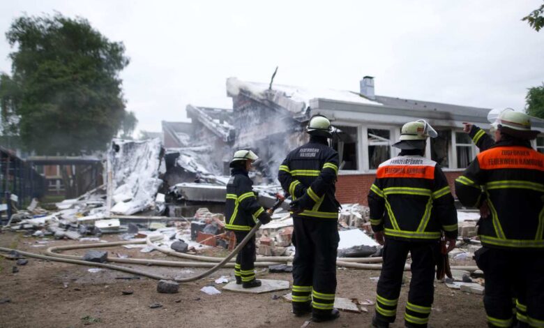Explosion in der Stadtteilschule zerstört Verwaltungstrakt