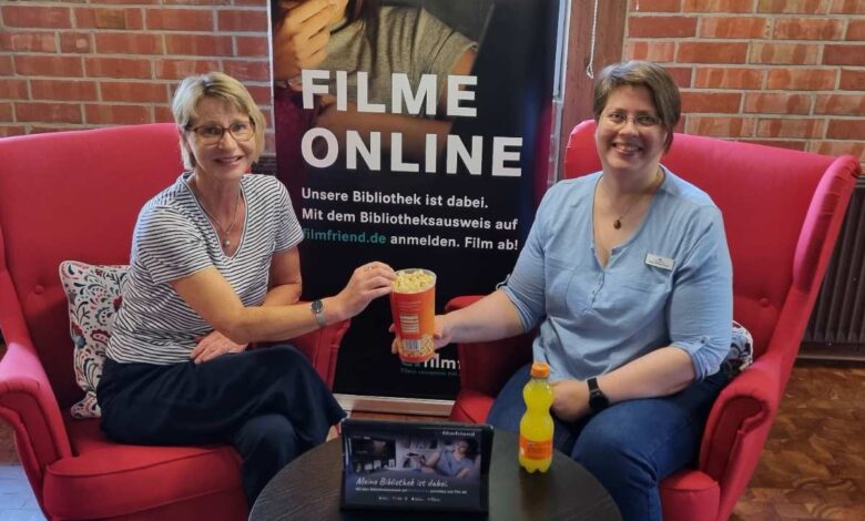 Film ab - Bücherei Seevetal bietet neues Streaming-Portal „filmfriend“
