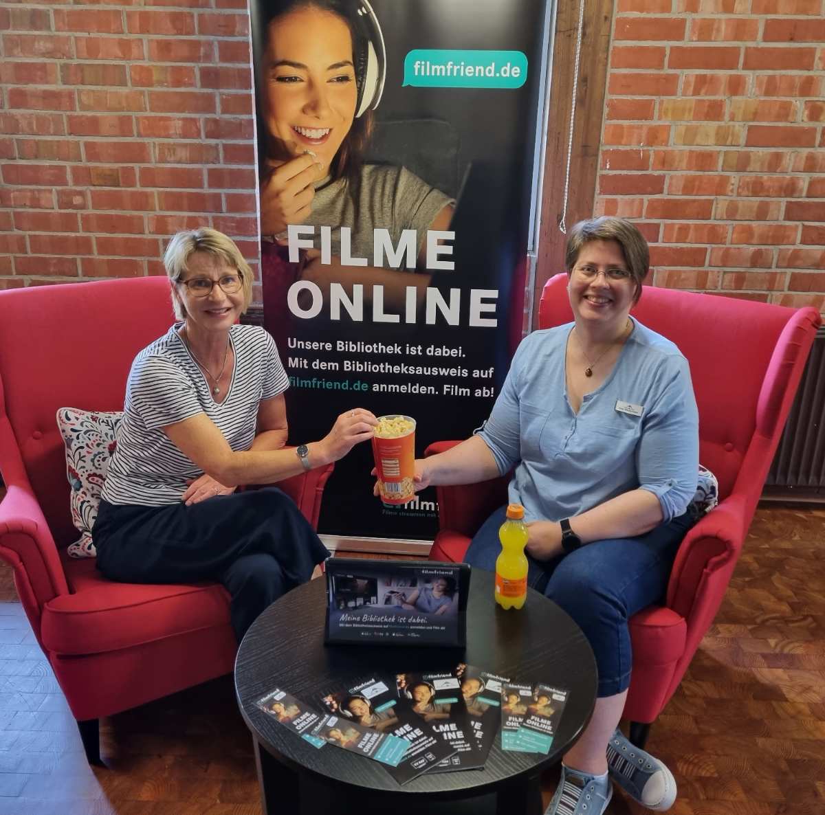 Film ab - Bücherei Seevetal bietet neues Streaming-Portal „filmfriend“