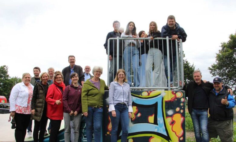 Neue Skateranlage in Seevetal-Glüsingen mit Musik und Eis offiziell eingeweiht 