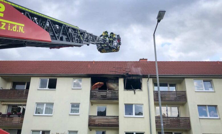 Wohnungsbrand in Buchholz – Nachbar verhindert schlimmeres