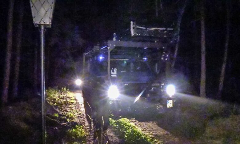 Nach Durchsuchung von Waldgrundstück in Asendorf: Polizei soll 200Kg Sprengstoff gesucht haben
