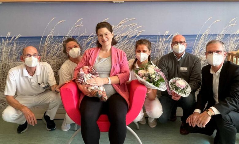 1.000 Baby des Jahres im Elbe Klinikum Stade heißt Alea