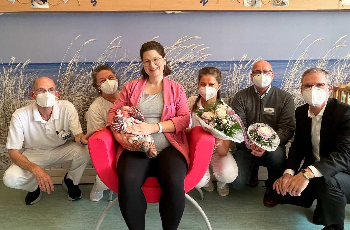 1.000 Baby des Jahres im Elbe Klinikum Stade heißt Alea 1 1.000 Baby des Jahres im Elbe Klinikum Stade heißt Alea