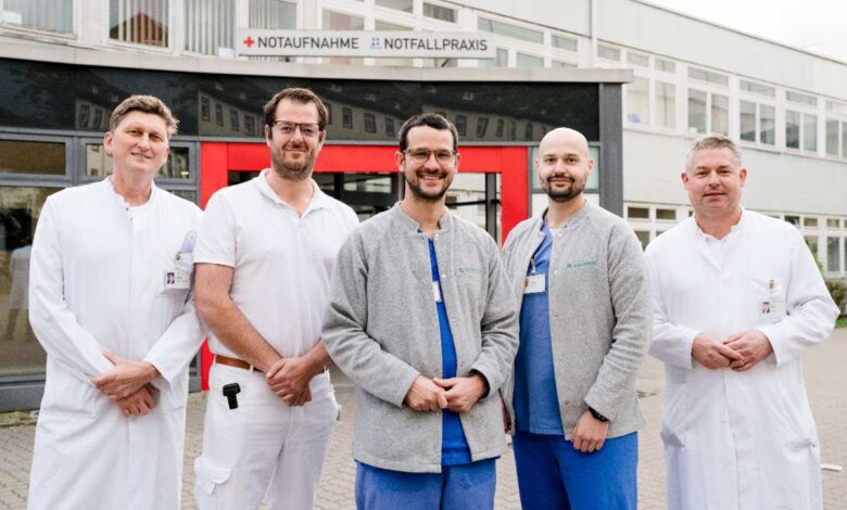Hilfe bei chronischen Knieschmerzen: Harburger  Orthopäden und Radiologen setzen innovatives  Verfahren ein 