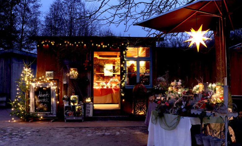 <strong>Adventsstimmung bei den Weihnachtsmärkten der Kunsthandwerker im Freilichtmuseum am Kiekeberg</strong>