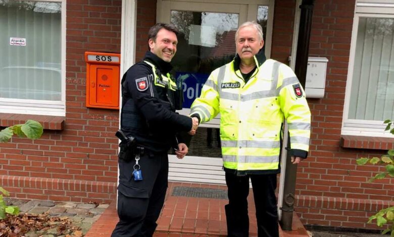 Wechsel in der Polizeistation Oldendorf - Andreas Viets in Pension - Michael Engel neuer Ortspolizist