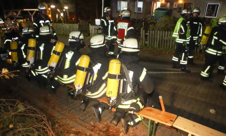 Unbekannte Gefahrenquelle hält Buchholzer Rettungskräfte in Atem