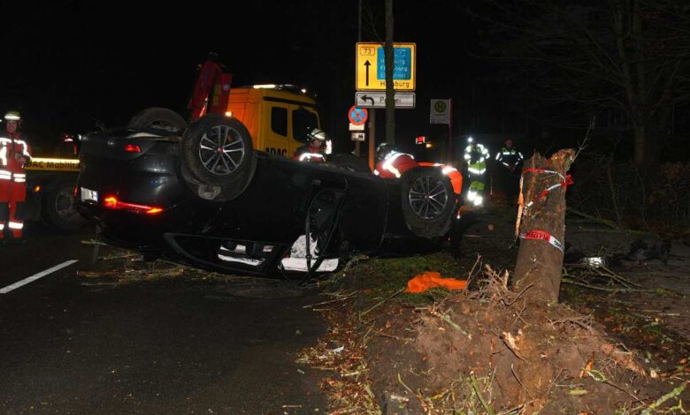 Die Unfallstelle in Neu Wulmstorf.