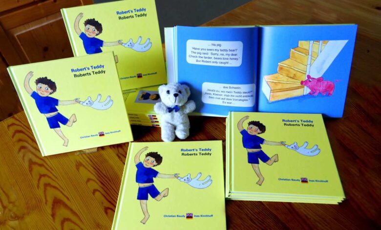 <strong>Erstes bilinguales Kinderbuch in Harburg erschienen – gereimt auf Englisch und Deutsch</strong>