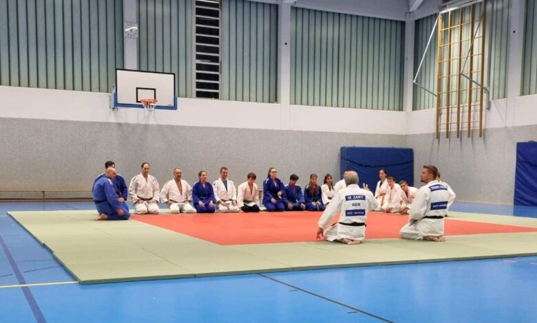 Sportler beim Training