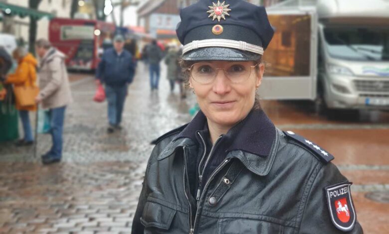 Auf dem Bild ist die neue Kontaktbeamtin zu sehen.