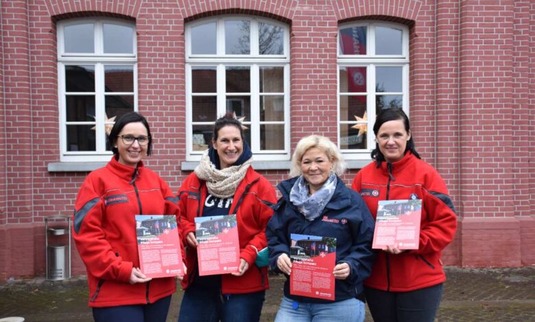Das Johanniter-Team ist zu sehen.