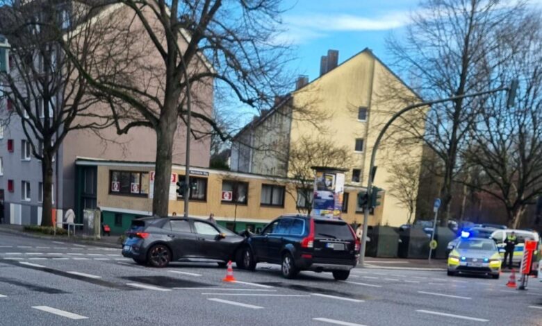 Zu sehen ist die Unfallstelle.