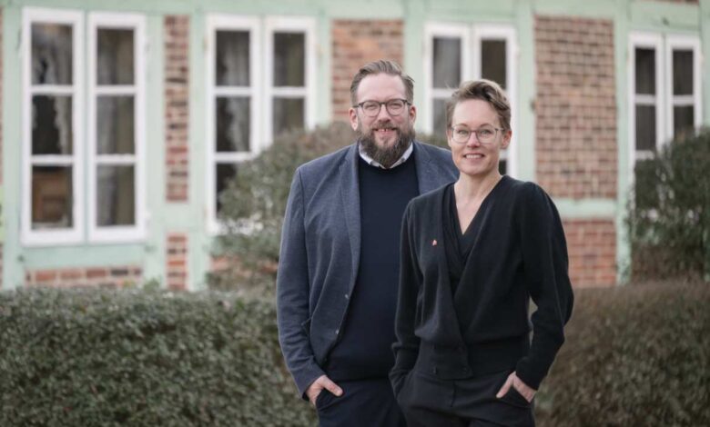 Carina Meyer und Stefan Zimmermann, Museumsleitung am Kiekeberg,