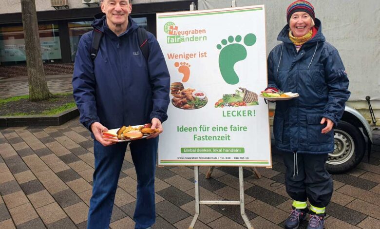 Auf dem Wochenmarkt.