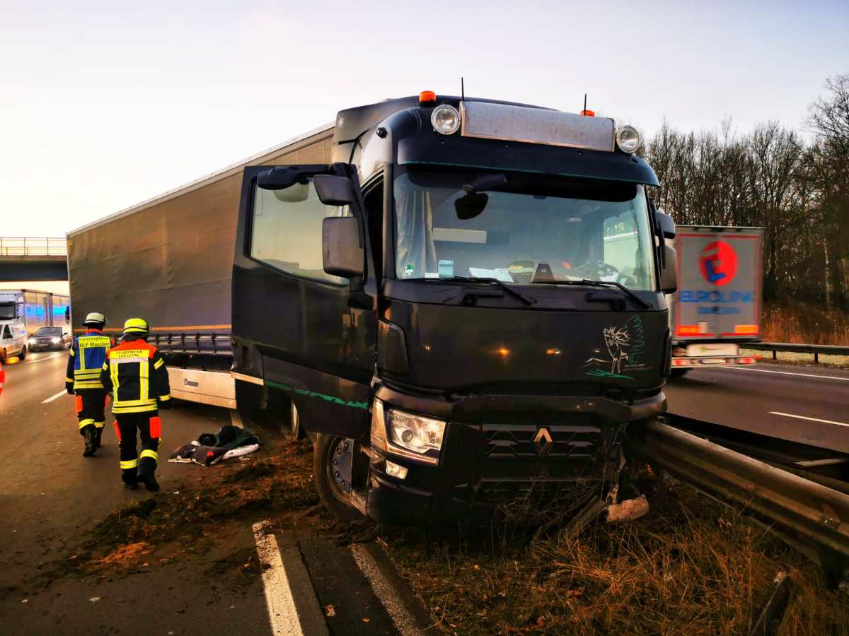 Die Unfallstelle.