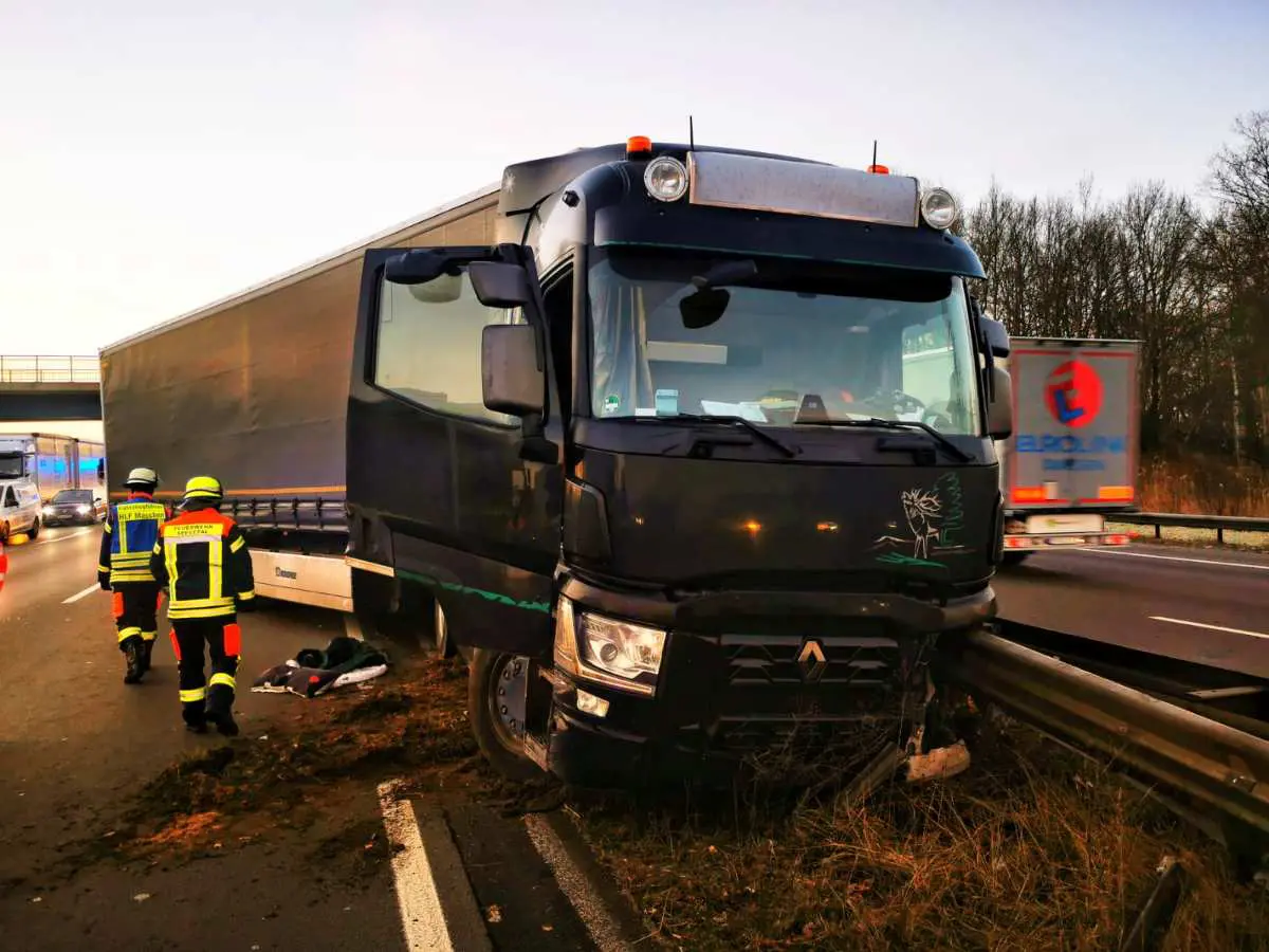 Die Unfallstelle.