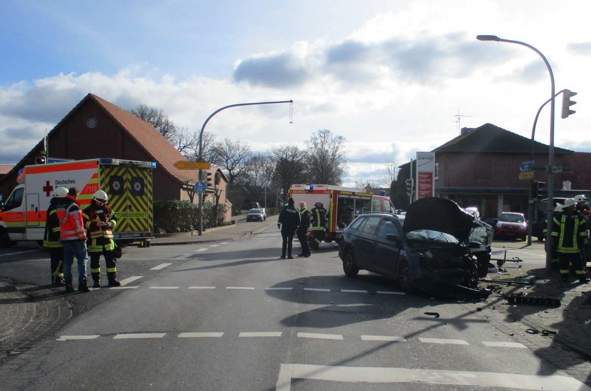Die Unfallstelle.
