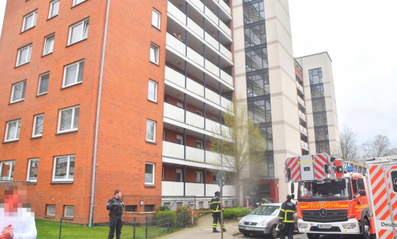 Küchenbrand im Süderelbering ruft Feuerwehr auf den Plan