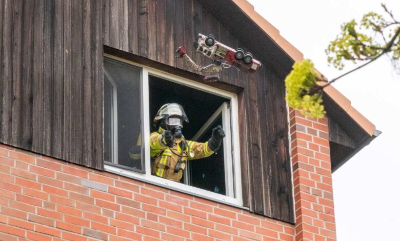 Brand in Kinderzimmer: Feuerwehr verhindert Schlimmeres