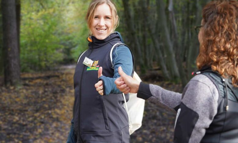 Tierisch fit: Fitness- und Entspannungsübungen mit Ina-Kathrin Spey im Wildpark Schwarze Berge