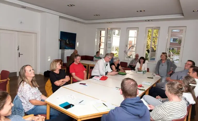Erstes Organisationstreffen für Neugraben erleben 2023 im Michaelis-Gemeindesaal
