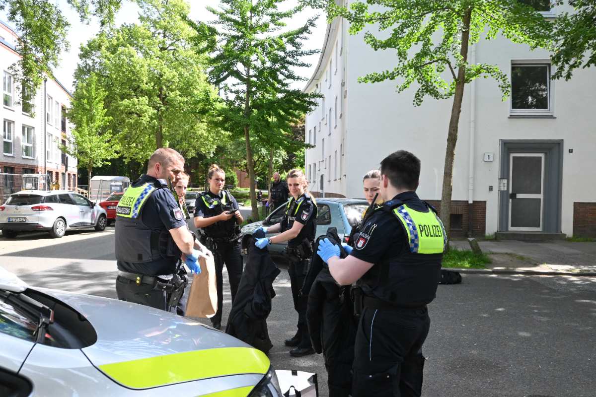 Verfolgungsjagd in Harburg - Festnahme nach Fluchtversuch
