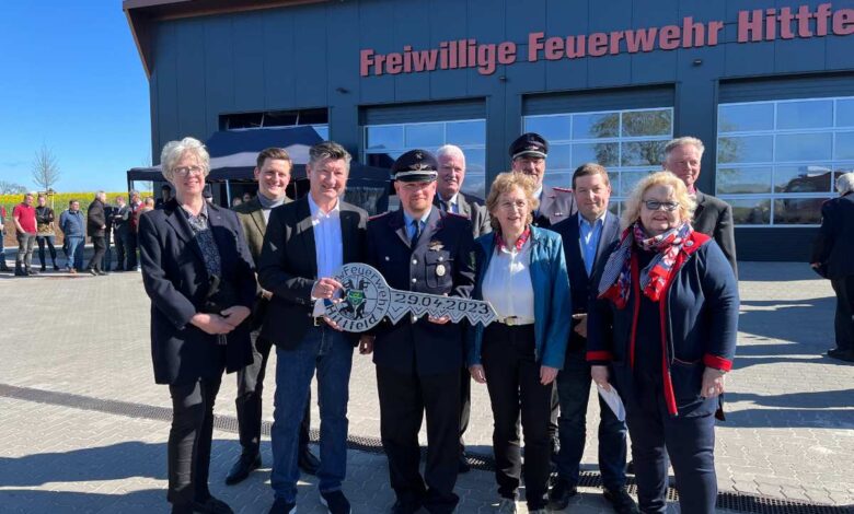 Feuerwehr Hittfeld hat neues Gebäude bezogen