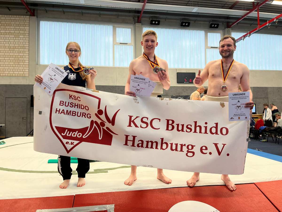 Harburger Sumotoris erfolgreich bei deutschen Einzelmeisterschaften im Sumo