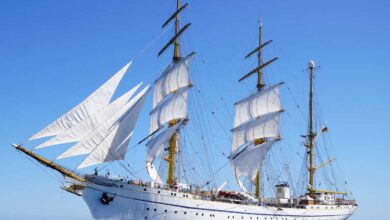 Ausbildungsreise der Gorch Fock - Mannschaft wechselt von der Praxis in den akademischen Teil