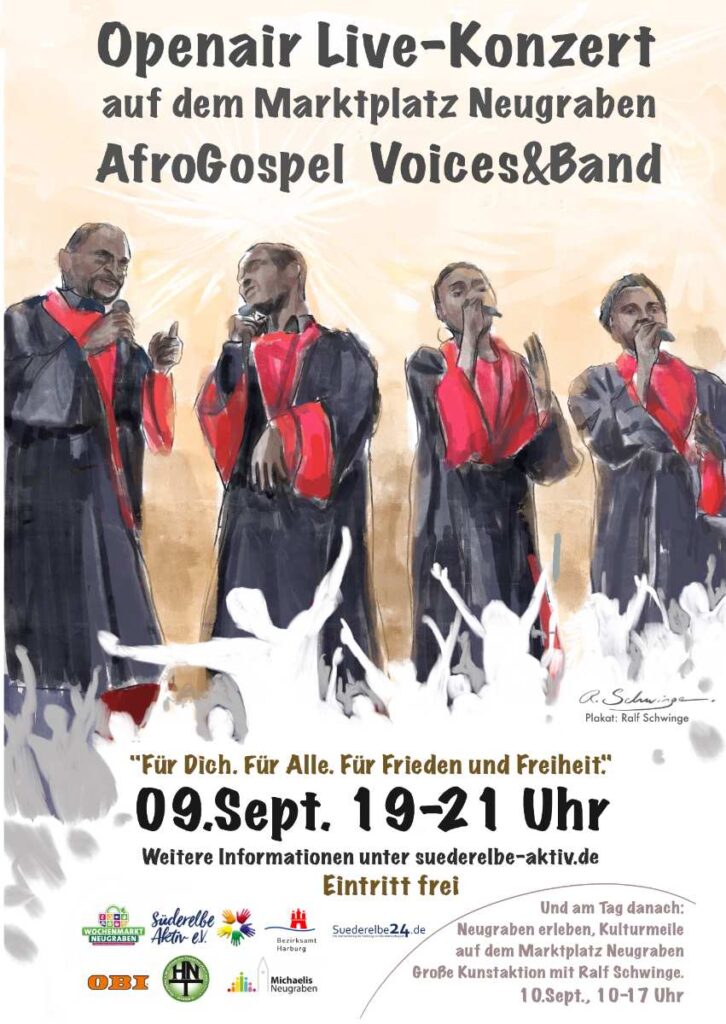 Süderelbe lebt auf: Neugraben erleben und Afro-Gospel Voices Open-Air Konzert