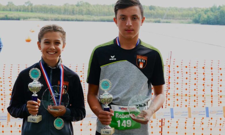 Zweimal Gold bei Nordmeisterschaft der Triathleten in Norderstedt 10 Zweimal Gold bei Nordmeisterschaft der Triathleten in Norderstedt