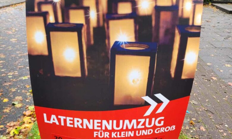 Großer Laternenumzug der SPD Neugraben-Fischbek