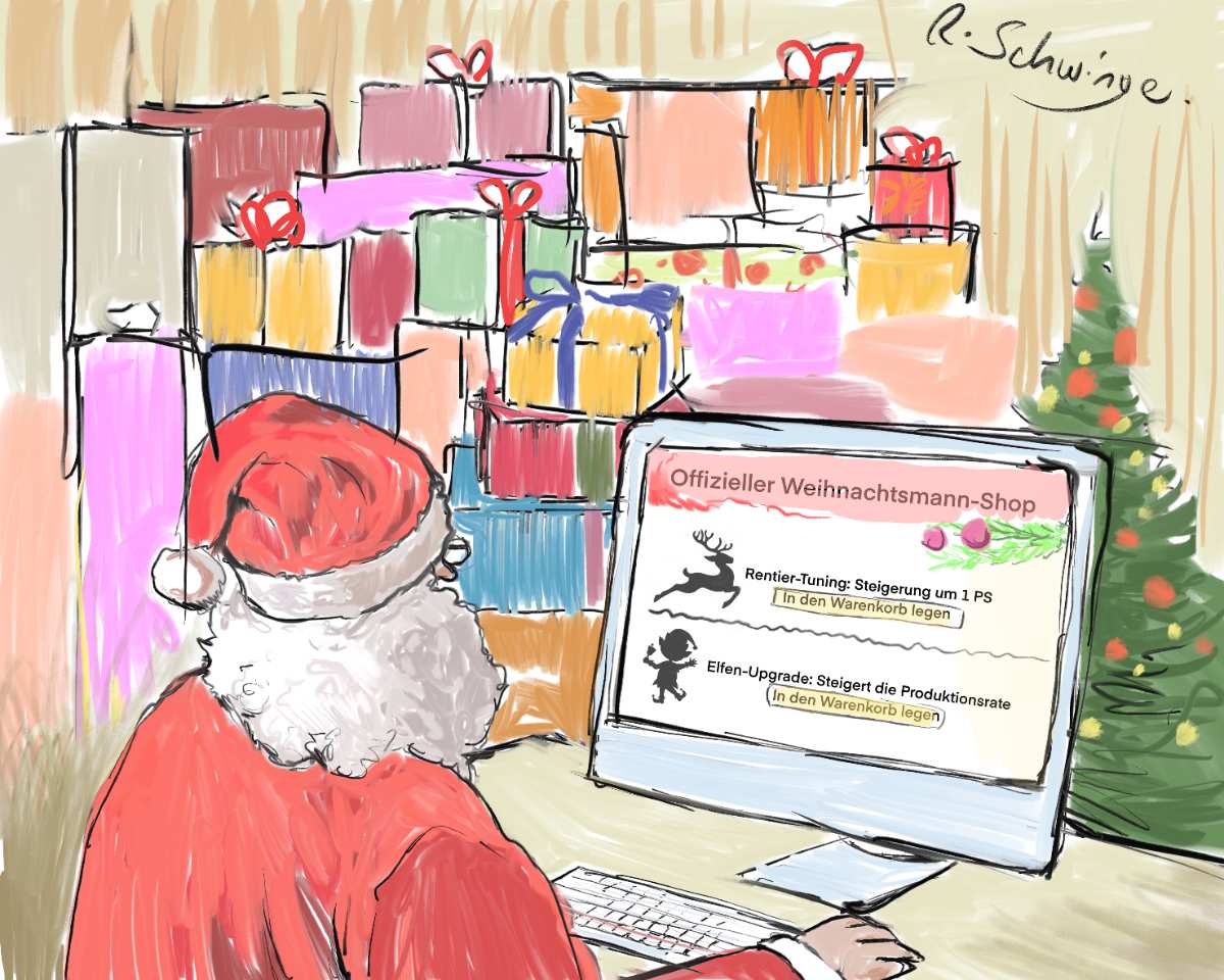Frohe Weihnachten, viel Gesundheit und eine besinnliche Zeit