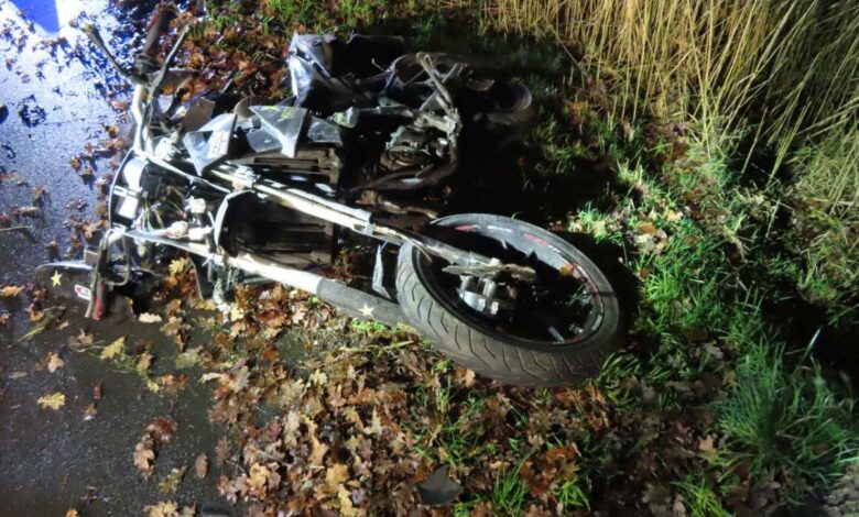 Motorradfahrer bei Verkehrsunfall in Groß Sterneberg schwer verletzt
