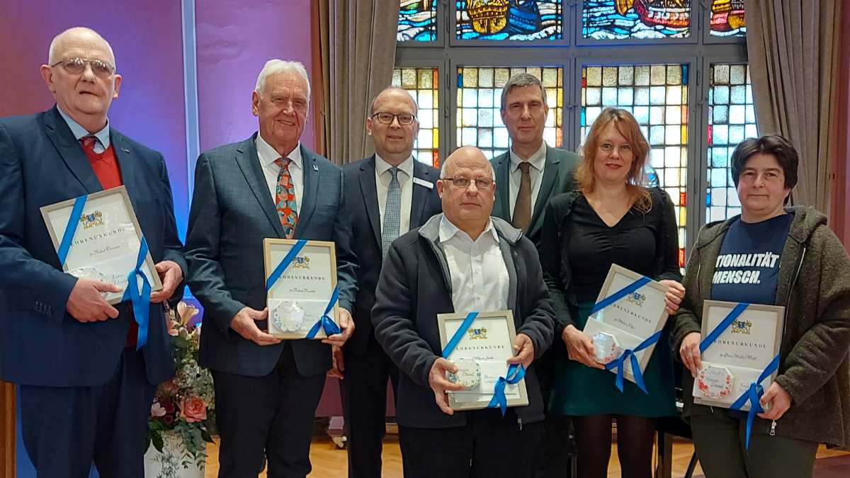 Das Ehrenamt stand beim Neujahrsempfang im Mittelpunkt