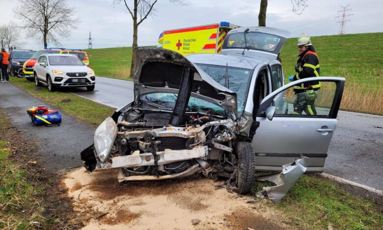63-jähriger Autofahrer bei Unfall im Alten Land schwer verletzt