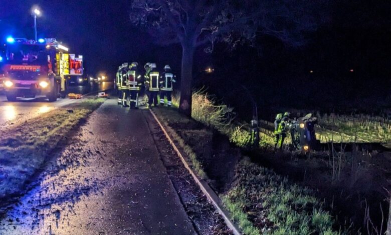 23-jährige Autofahrerin bei Unfall schwer verletzt