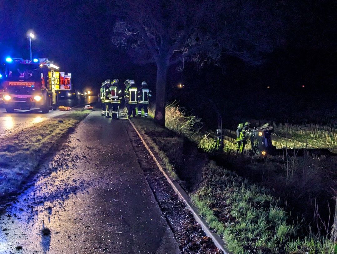 23-jährige Autofahrerin bei Unfall schwer verletzt