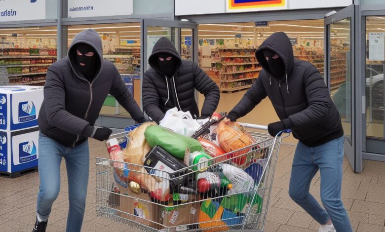 Dreiste Ladendiebe konnten zunächst flüchten und wurden beim nächsten Versuch geschnappt