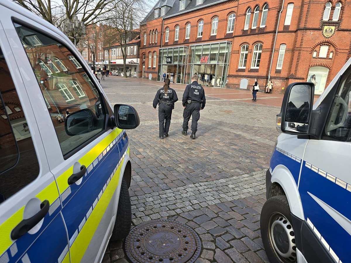 Nach Messerattacke in Stade: Polizei verstärkt Streifendienst