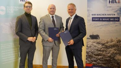 HPA und Hafen von Argentia wollen bei Im- und Export von grünem Wasserstoff zusammenarbeiten