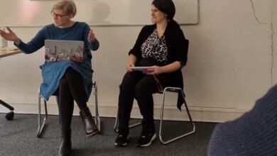Interessierte Bürger diskutieren über ambulante ärztliche Versorgung im Bezirk Harburg