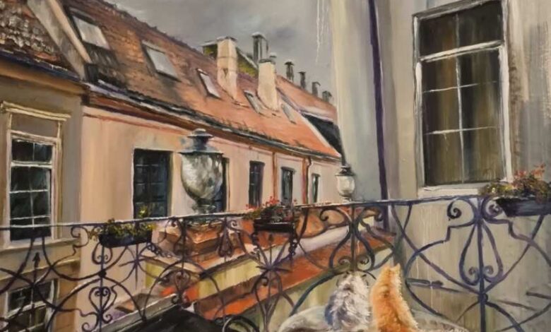 Entdecken Sie Vilnius: Ausstellung von Iryna Kogan im Kulturhaus Süderelbe