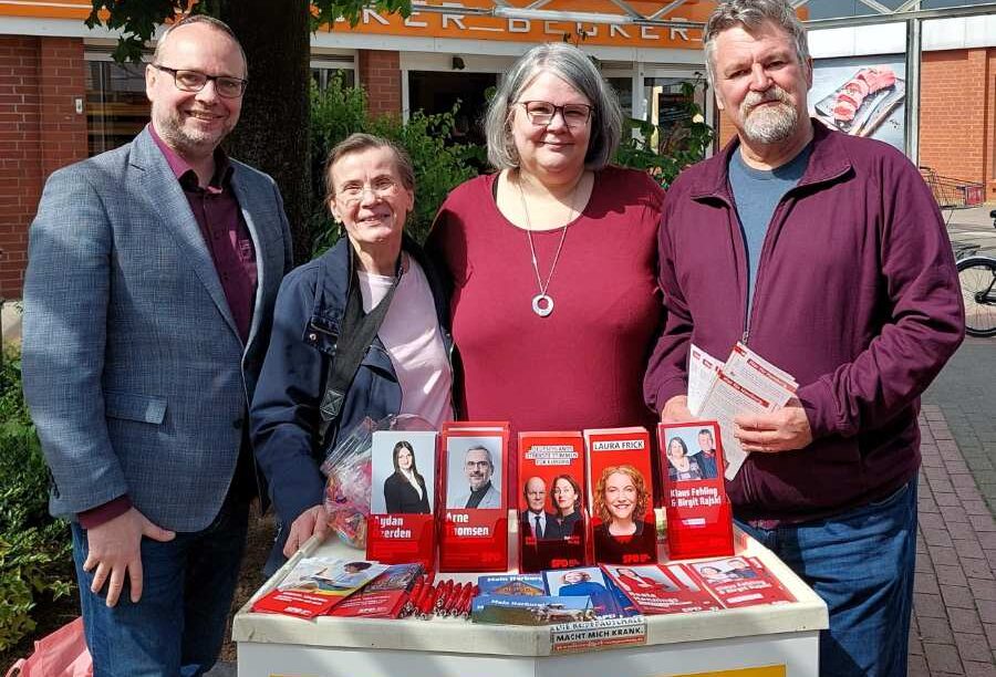 Neue Doppelspitze für die SPD Marmstorf gewählt