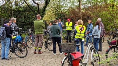 SPD veranstaltete Fahrradtour durch Eißendorf und Heimfeld