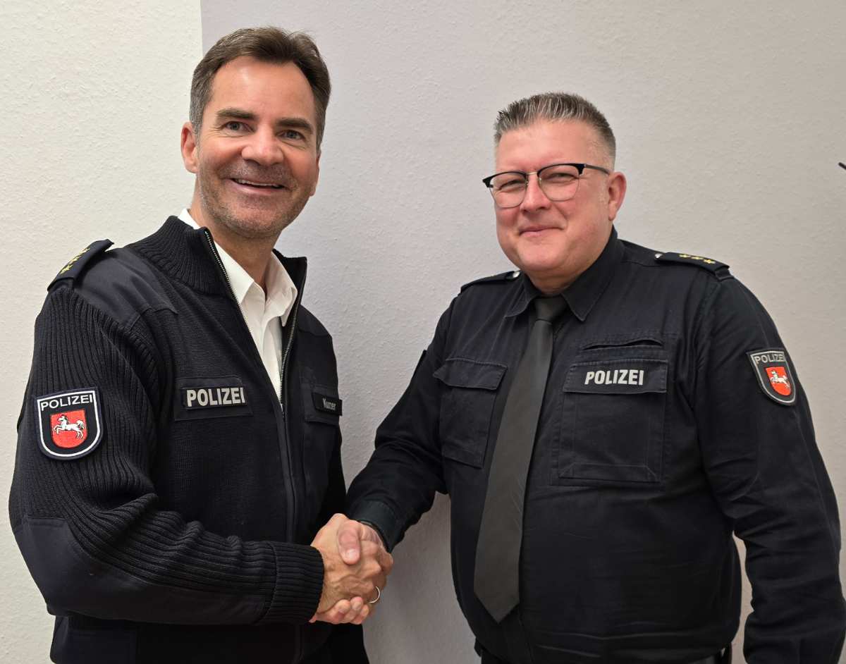Personalkarussell in der Führung der Polizei im Landkreis Stade hat sich gedreht